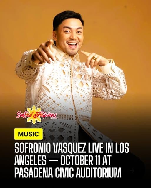 Sofronio Vasquez Live in Los Angeles